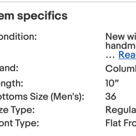 Columbia PFG Blood And Guts III Navy Shorts Men's - Picture 11 of 12